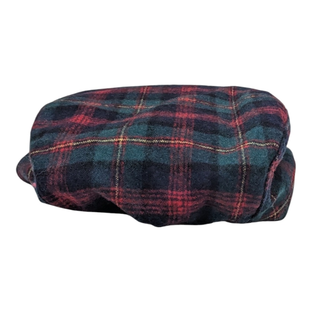 Pendleton Wool Blend Plaid Driving Cap Newsboy Ha… - image 3